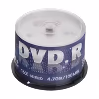 دی وی دی خام پارسیکار مدل JM4001 بسته 50 عددی