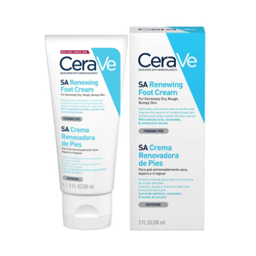 کرم رفع ترک پا Renewing SA سراوی CeraVe حجم 88میل