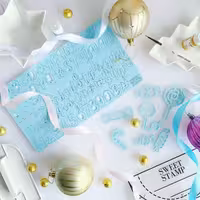 استامپ حروف انگلیسی - مهر حروف لاتین - پک وینا