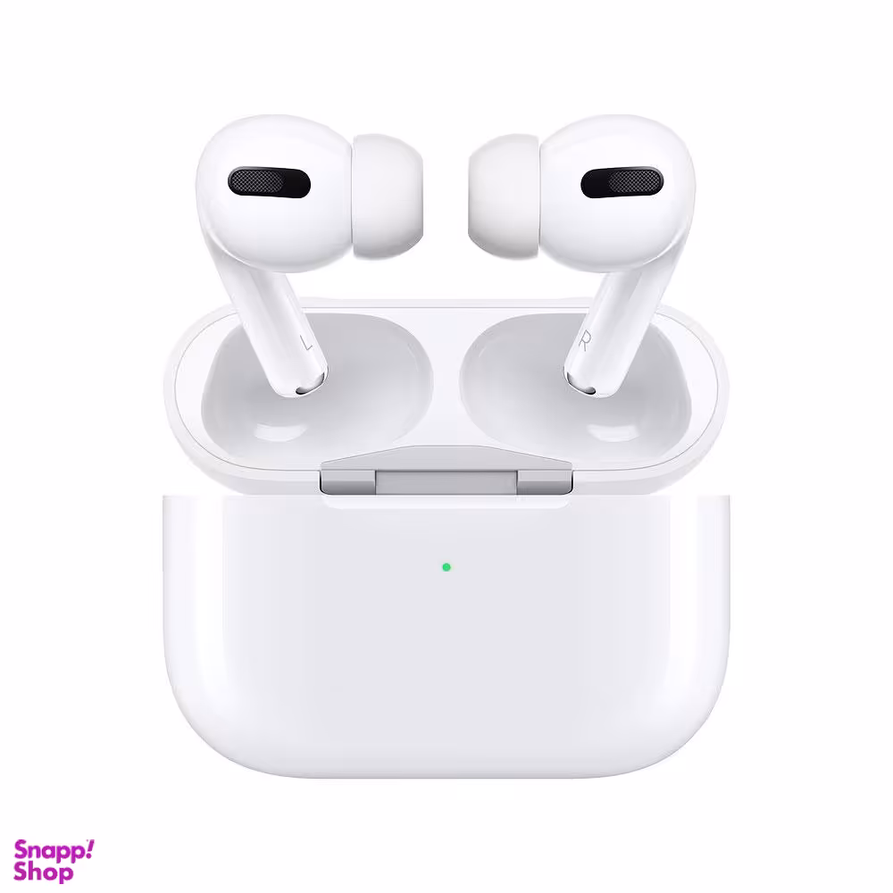 هدفون بی‌ سیم مدل Airpods Pro همراه با محفظه شارژ بی سیم