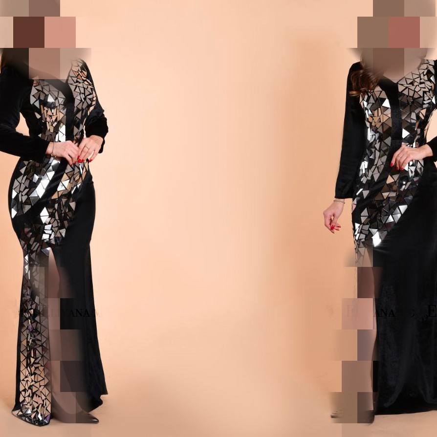 لباس مجلسی مخمل زنانه سایز بزرگ سایزبندی 38 تا 56-رنگبندی ژورنال-پیراهن مخمل بلند-لباس مجلسی عروسی