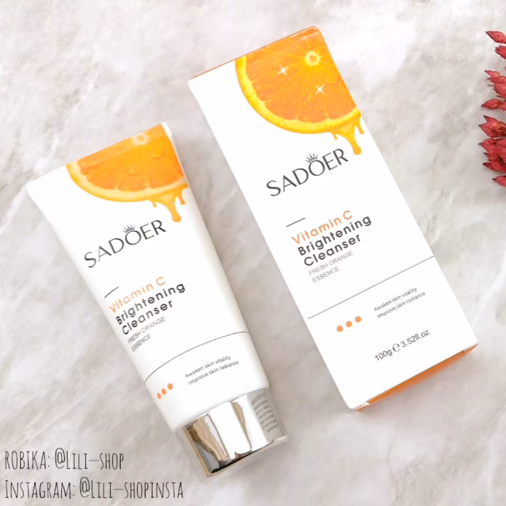 فوم پرتقال ویتامین c بیواکوا 