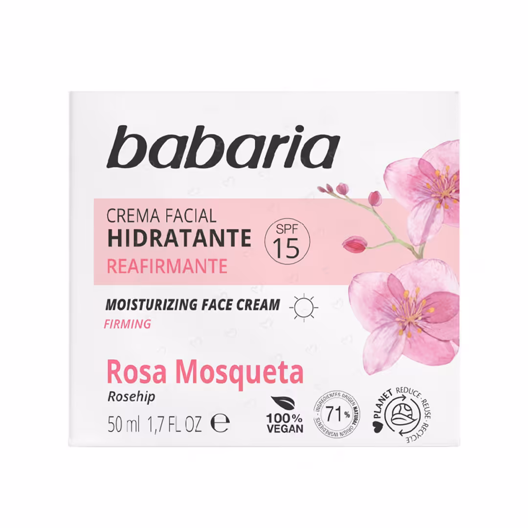 خرید اقساطی کرم آبرسان و مرطوب کننده 24 ساعت باباریا مدل Rosehip حجم 50 میلی لیتر | پرداخت 4 قسطه   ارسال سریع