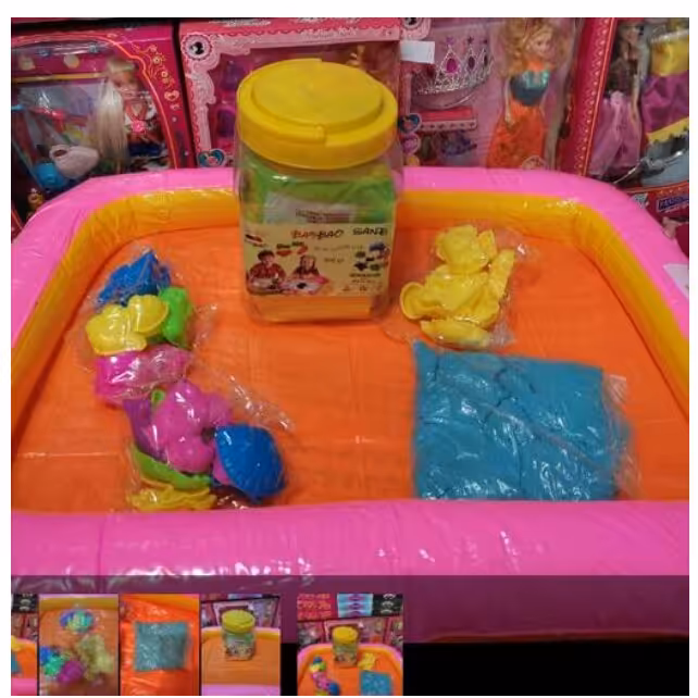 شن بازی سفره دار، نیم کیلویی