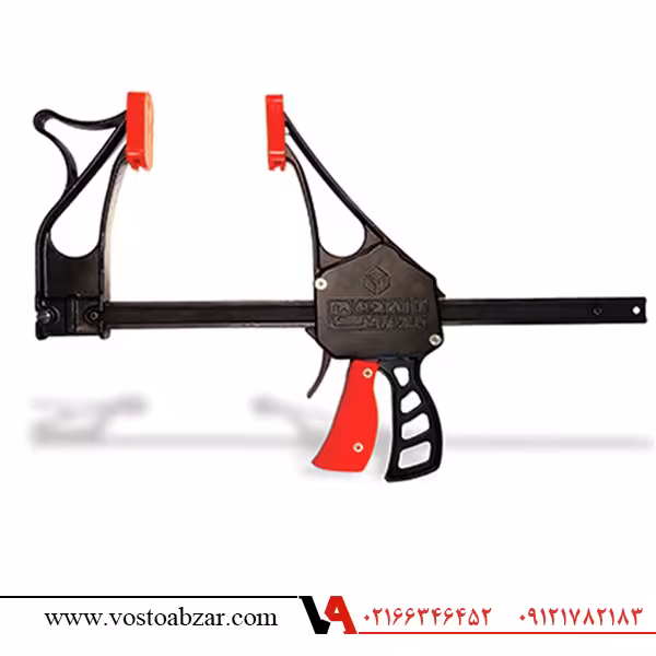 گیره تفنگی اتوماتیک فلزی مدریت سایز 30 سری S1