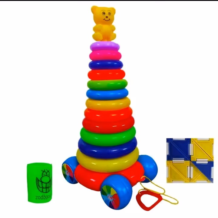 اسباب بازی حلقه هوش خرس خندان مدل لبخند