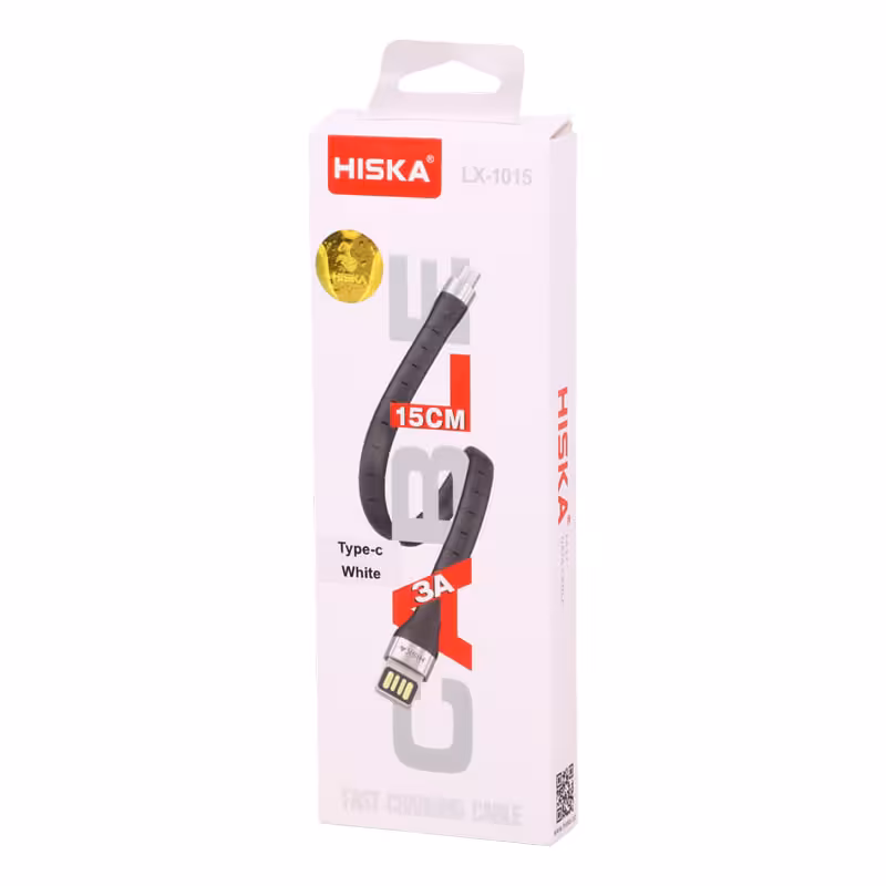 کابل تایپ C هیسکا 15 سانت