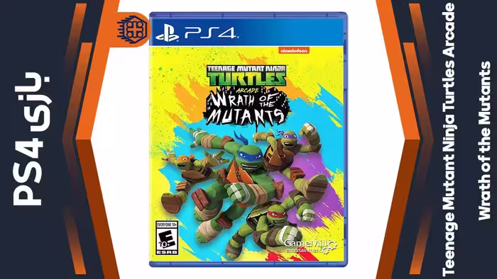 دیسک بازی Teenage Mutant Ninja Turtles Arcade: Wrath of the Mutants – مخصوص PS4