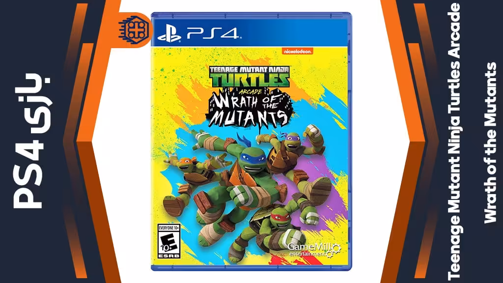 دیسک بازی Teenage Mutant Ninja Turtles Arcade: Wrath of the Mutants – مخصوص PS4