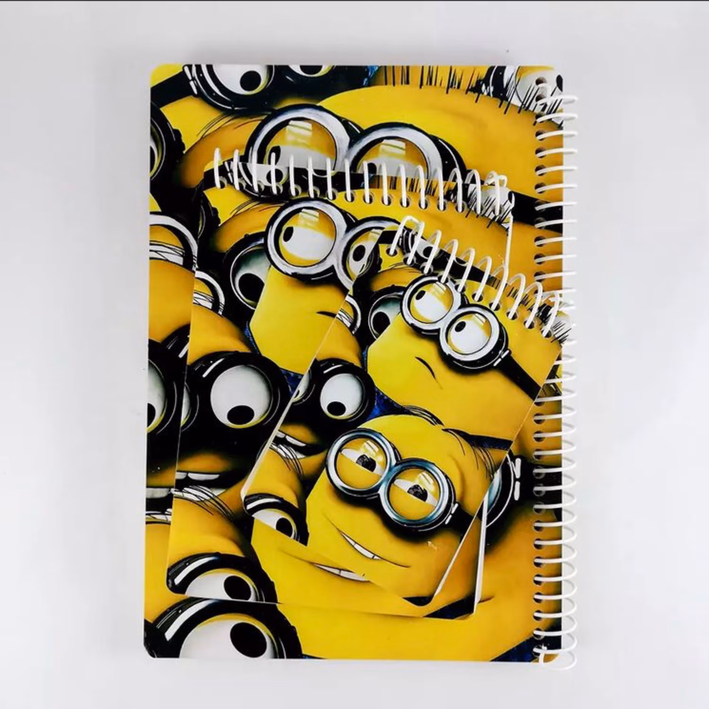 ست سه عددی دفترچه طراحی کرافت طرح مینیون