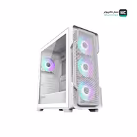قیمت و خرید کیس گیمینگ گیم مکس Siege White