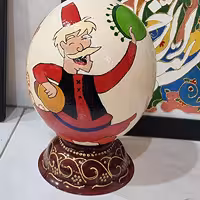 تخم شترمرغ طرح عید