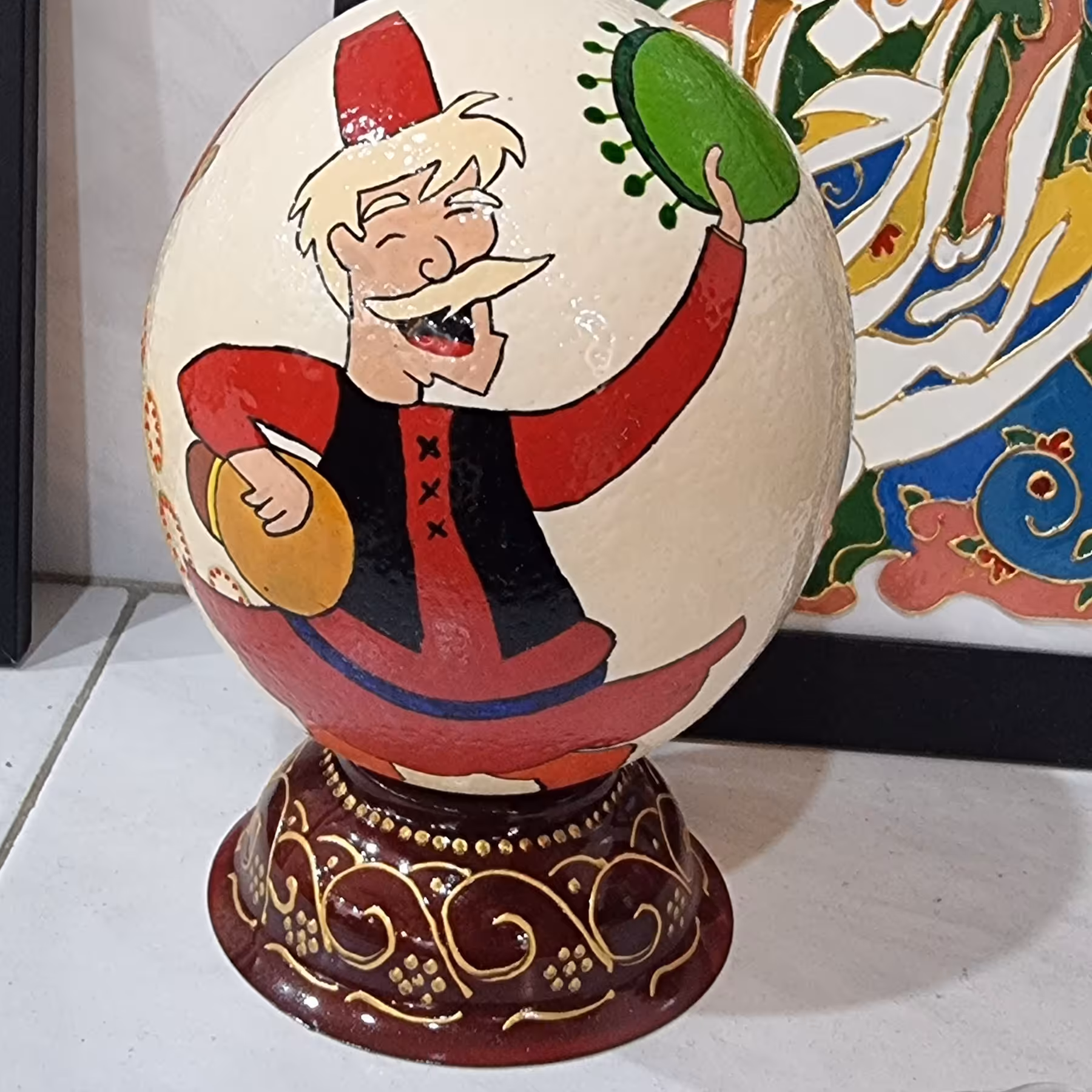 تخم شترمرغ طرح عید