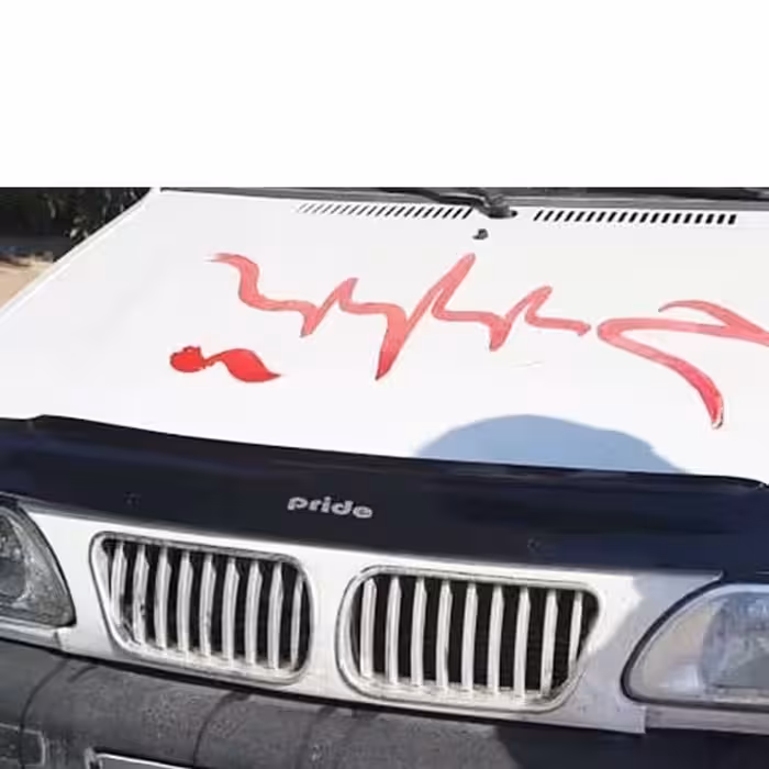 جلو پنجره طرح BMW (بی ام و) خام مناسب پراید 131 کد 0316