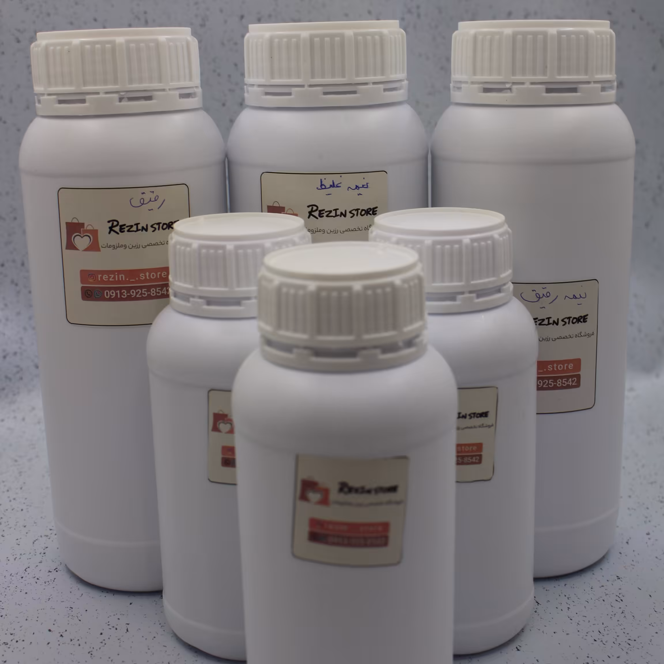 رزین اپوکسی نیمه غلیظ به همراه هاردنر 375گرمی