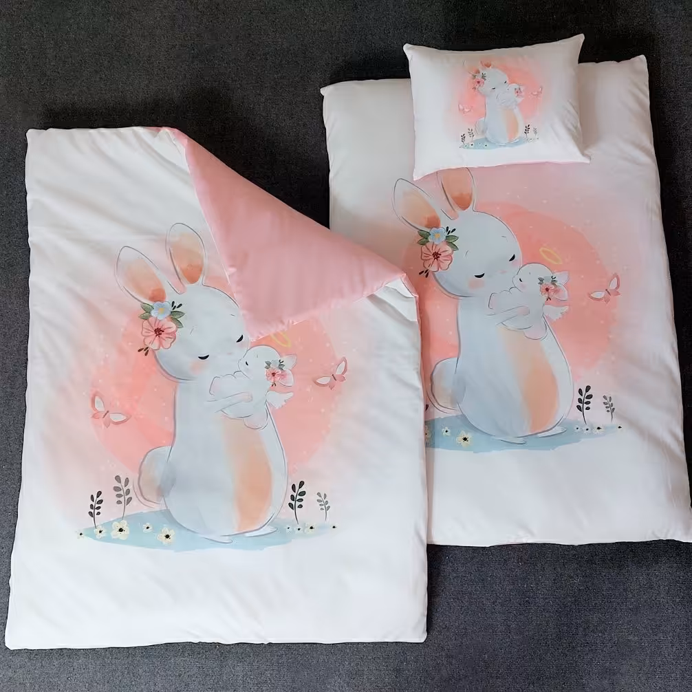 ست دمه دستی نوزاد شامل تشک و بالشت و پتو سایز دو  