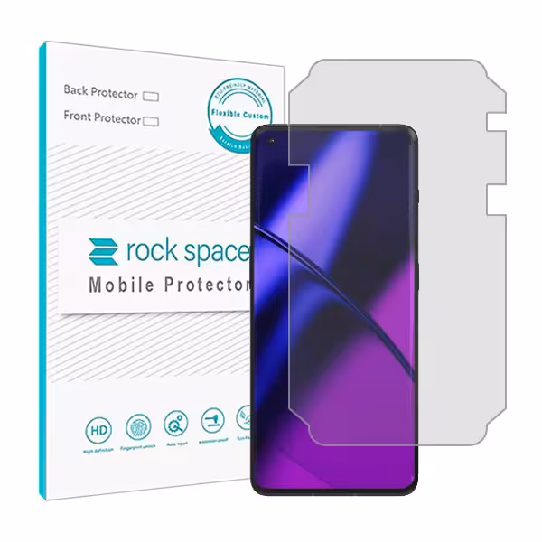 گلس وان پلاس 11 مدل نانو هیدروژل شفاف برند راک اسپیس سایز M کد55819