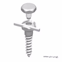 مینی اسکرو CAPlant ام آی بی – تیتانیوم تک عددی