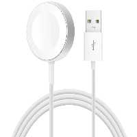 شارژر مغناطیسی اپل واچ سری 1/2/3/4/5 یک متری کوتتسی Coteetci iWatch magnetic charger usb interface CS5162-1000