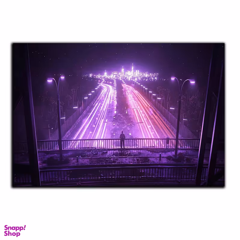 تابلو شاسی بکلیت طرح گرافیکی تایم لپس شهری مدل SH-S5488