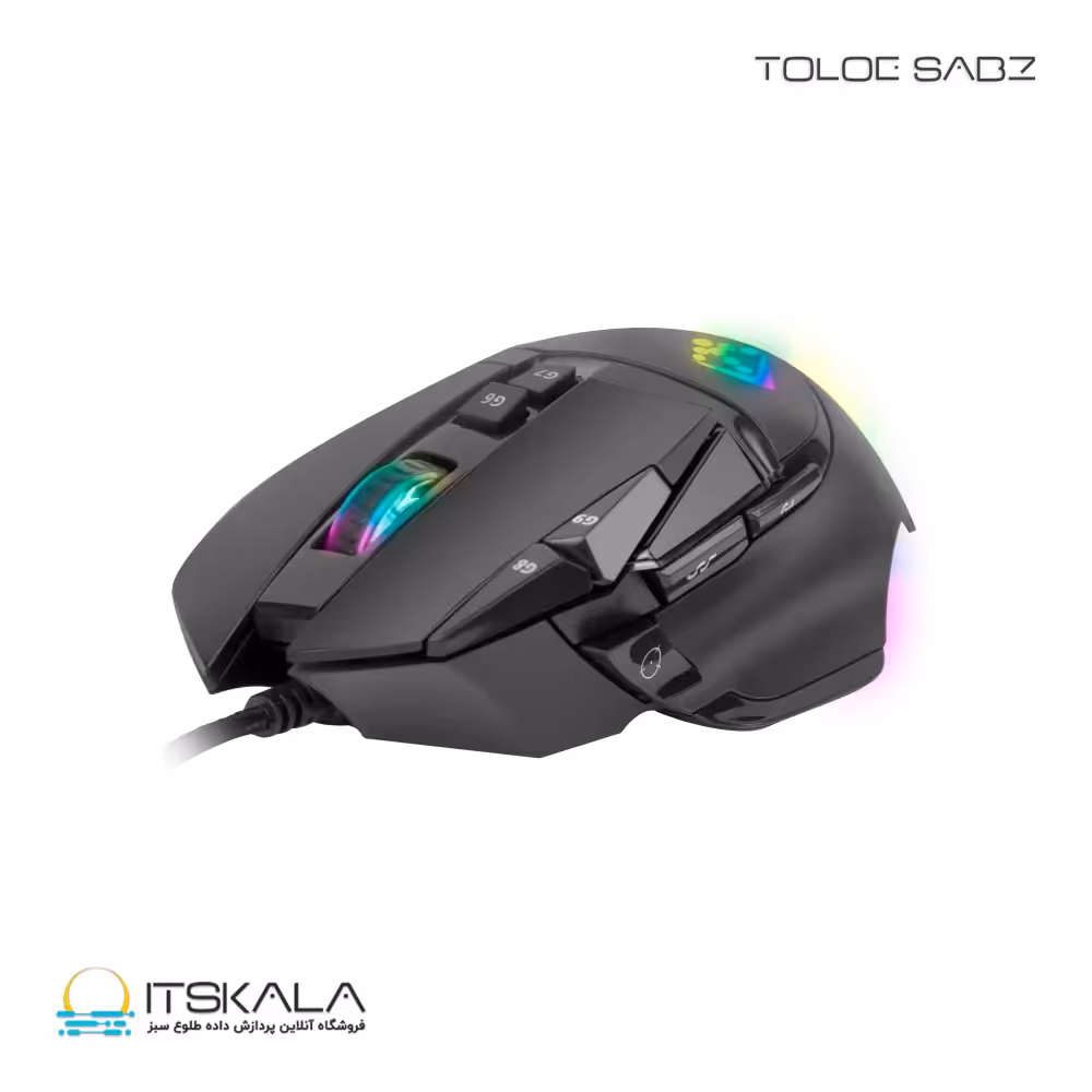 موس گیمینگ فاطر مدل MCR-9000B