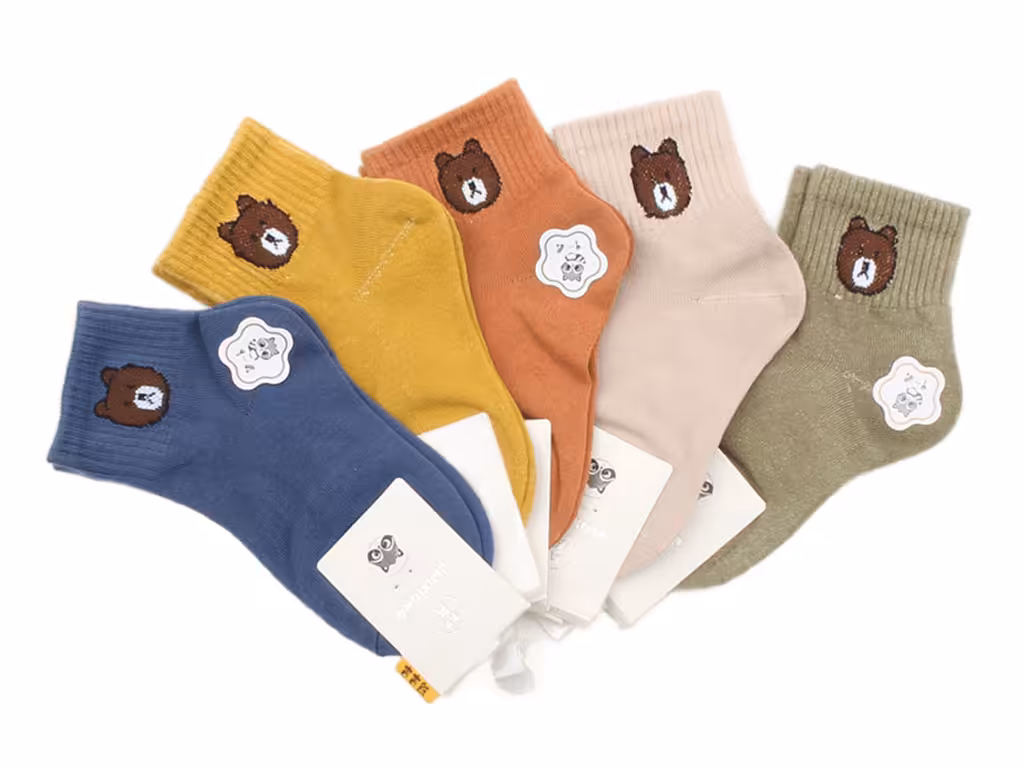 جوراب ساق دار خرس تدی (12-8 سال)