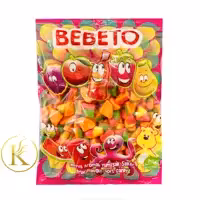پاستیل کیلویی ببتو مدل پیتزا ( یک کیلوگرم ) bebeto

