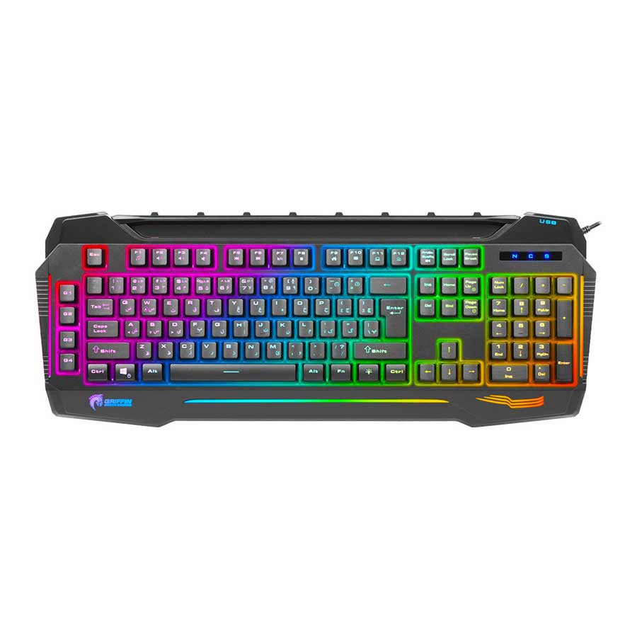 قیمت و خرید کیبورد گیمینگ باسیم گرین مدل GK702-RGB | یاس ارتباط