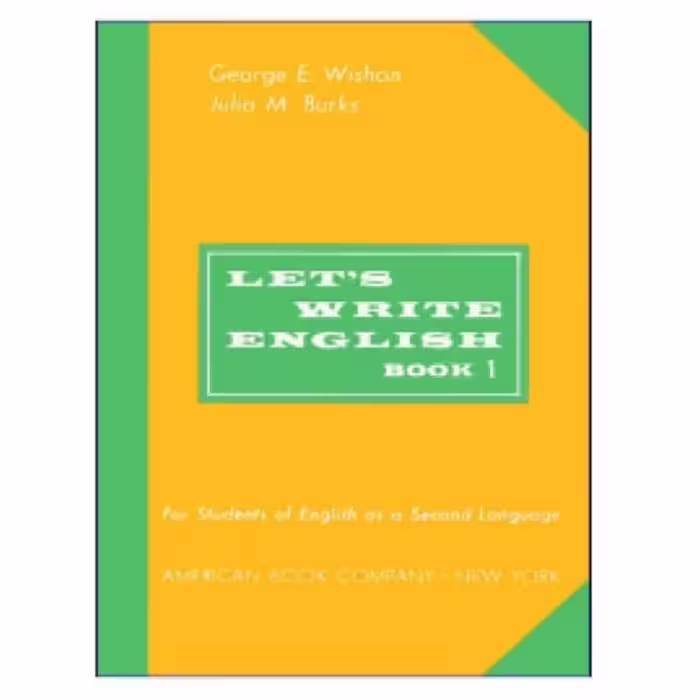 Lets Write English 1 کتاب