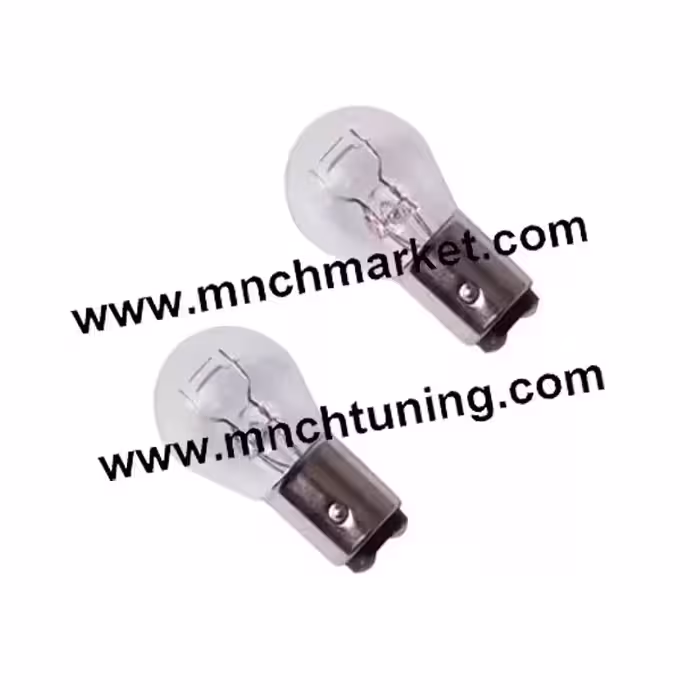 لامپ خودرو فندقی دو کنتاکت رنگ زرد