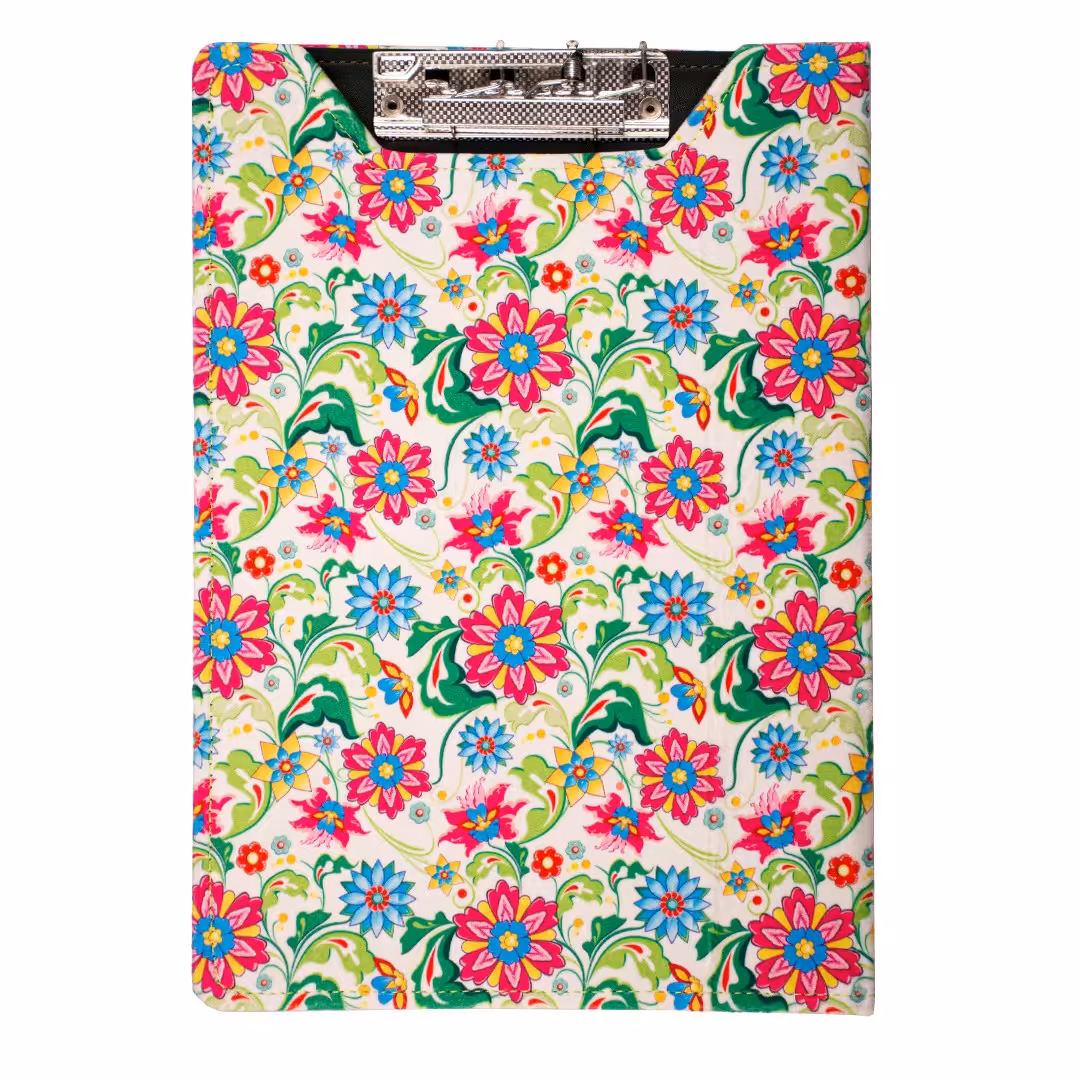 زیردستی مدل پارچه ای جیب دار  گلدار رنگی سبز کد O2024 