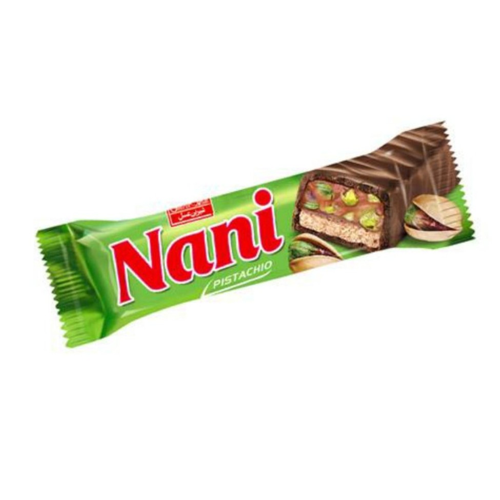 شکلات بار نانی پسته