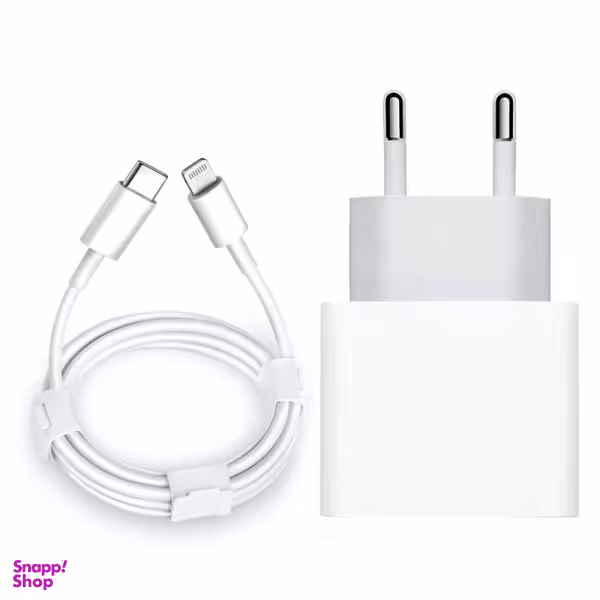 شارژر دیواری مدل 11 پرو مکس به همراه کابل تبدیل لایتنینگ