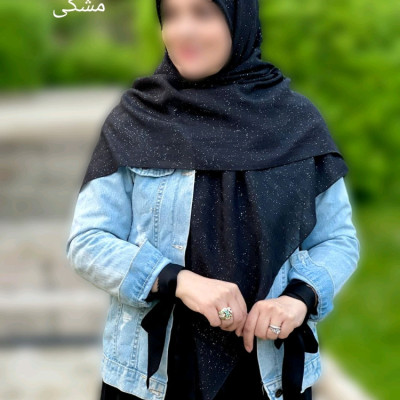 روسری نخی وارداتی شاین دار
