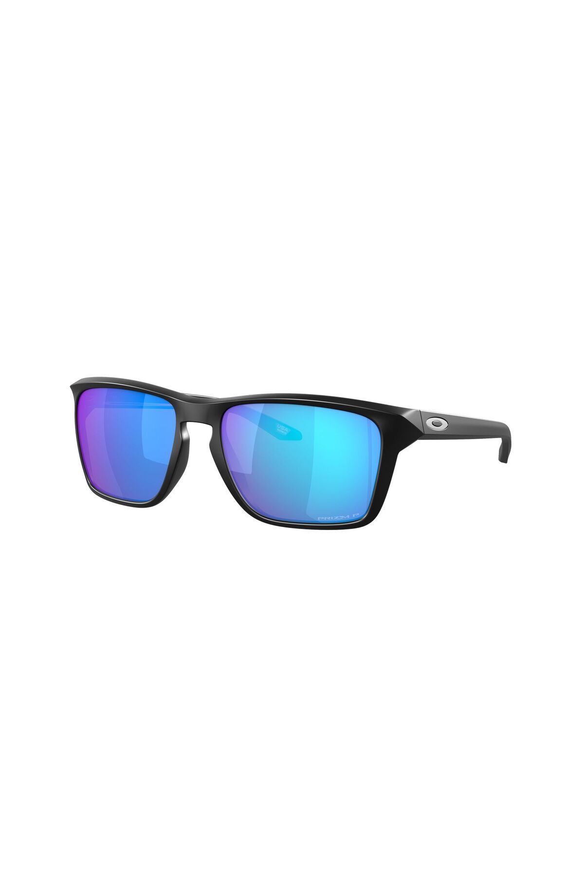 عینک آفتابی آبی مردانه و زنانه 3460 قطبی شیشه ای آینه یونیسکس Oakley