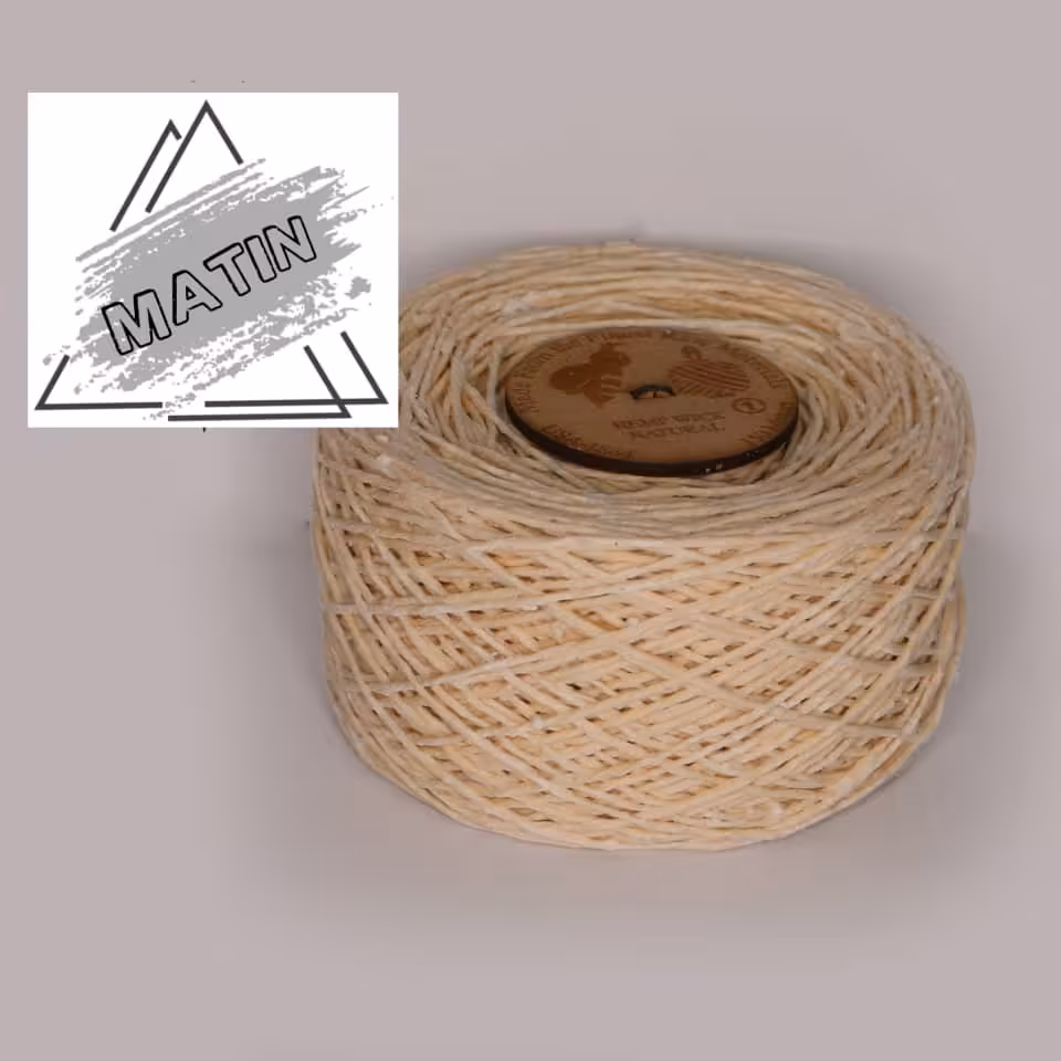 فیتیله کتان موم خورده سایز سه ضخیم