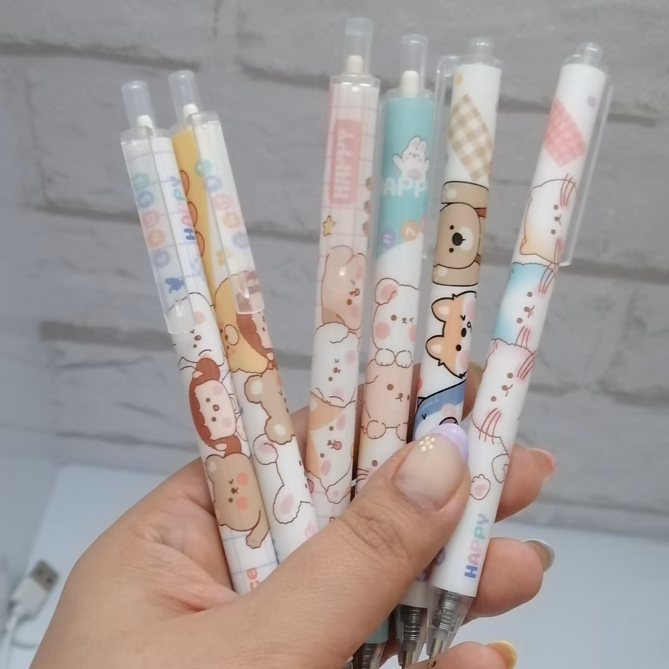 خودکار کلیکی طرح گربه و خرگوش کیفیت عالی 