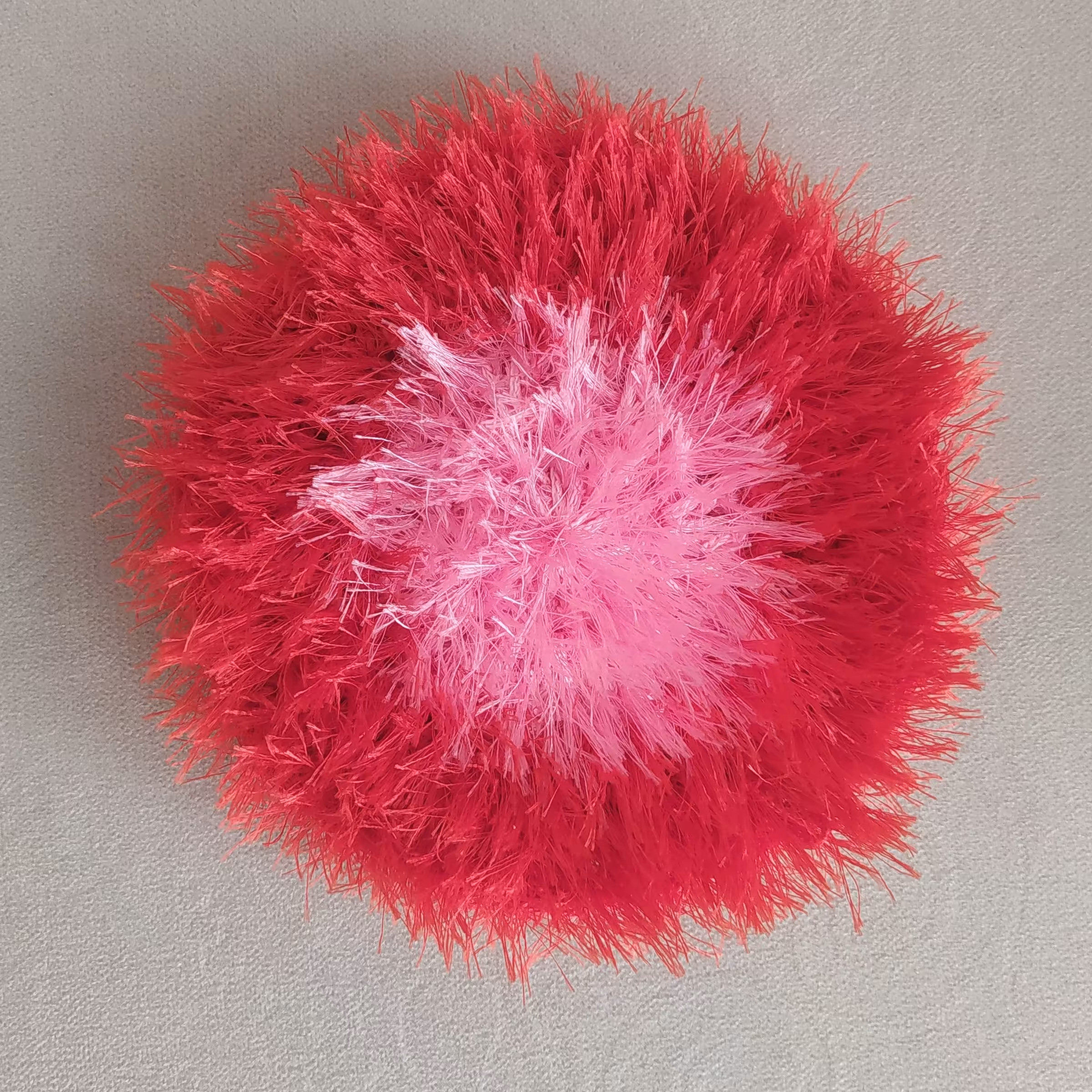 اسکاج نرم سایز کوچک مناسب ظروف شیشه‌ای رنگ قرمز صورتی 