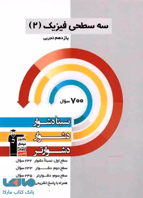 فیزیک یازدهم رشته تجربی سه سطحی قلم چی