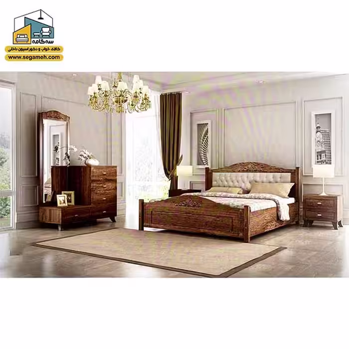 سرویس خواب دو نفره مدل آرشام کد BDS926