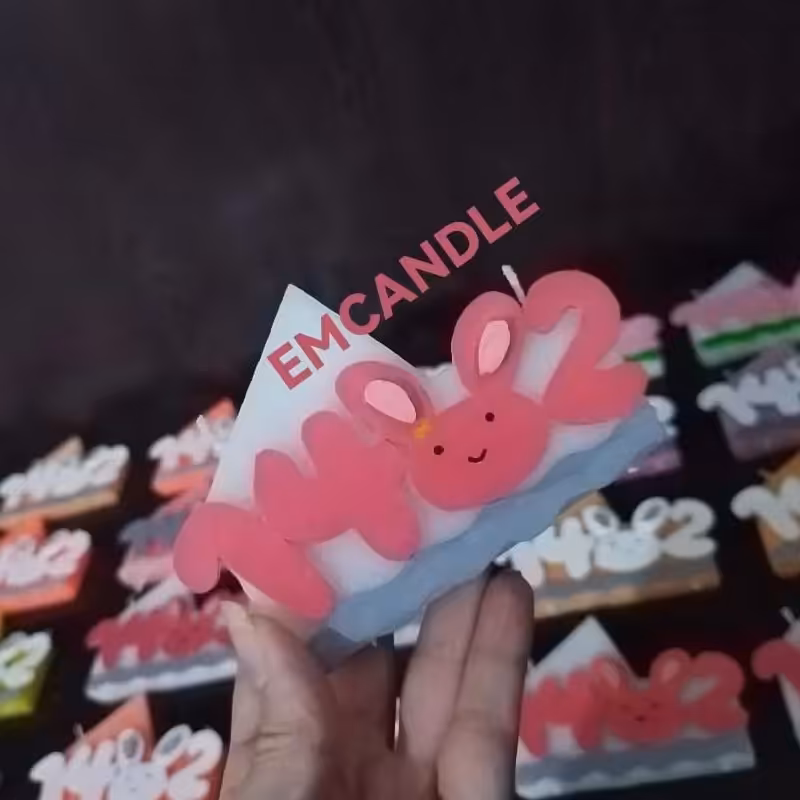 گیفت شمع خرگوش استندی نماد سال1402