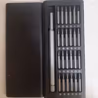 مجموعه 24 عددی پیچگوشتی  بادرب پلاستیکی