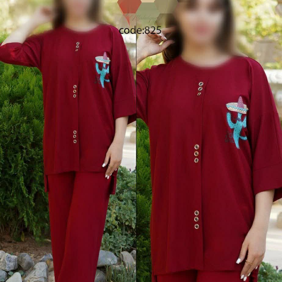 تونیک شلوار دکمه نما