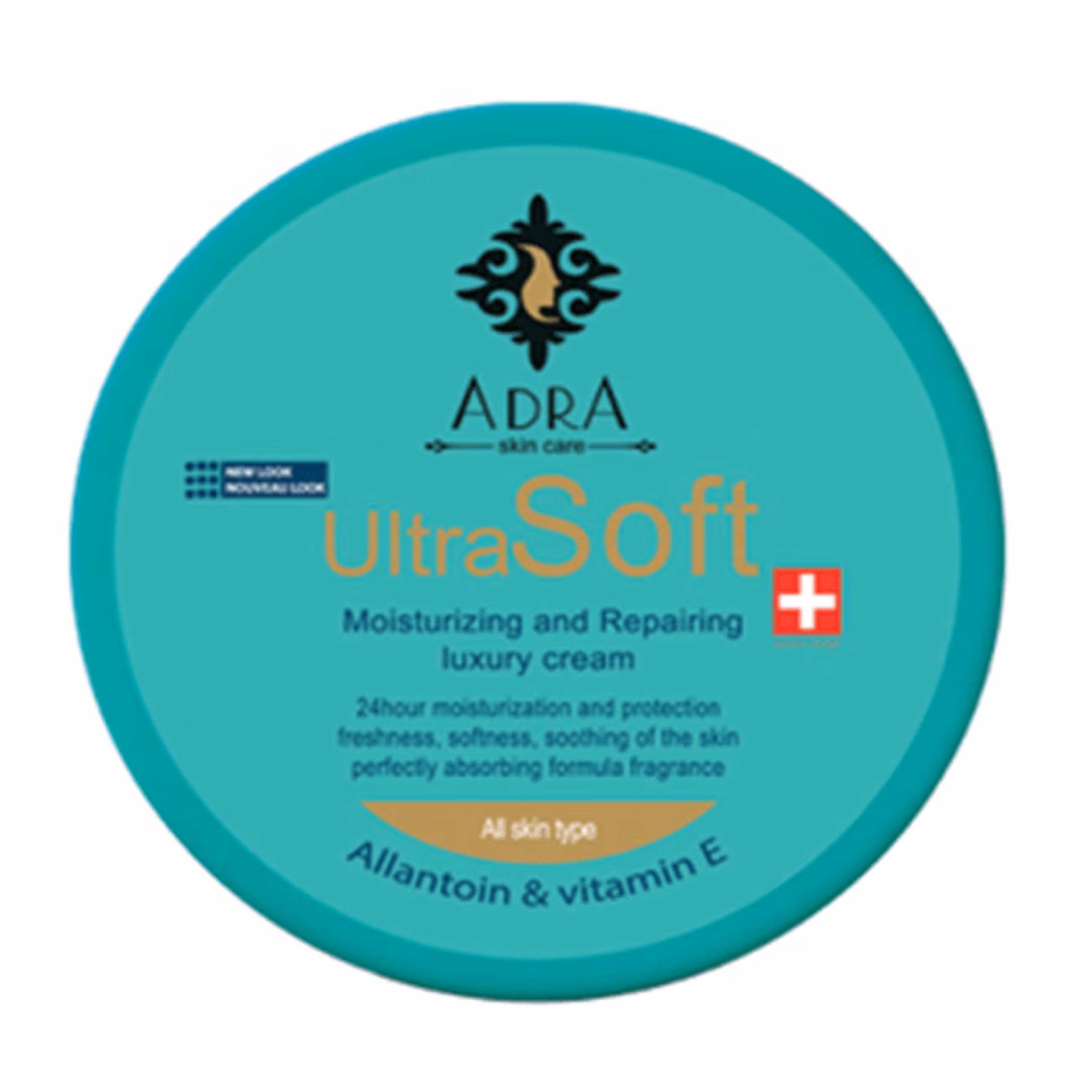 کرم مرطوب کننده دست و صورت آدرا Adra حاوی آلانتوئین مناسب انواع پوست 200ml