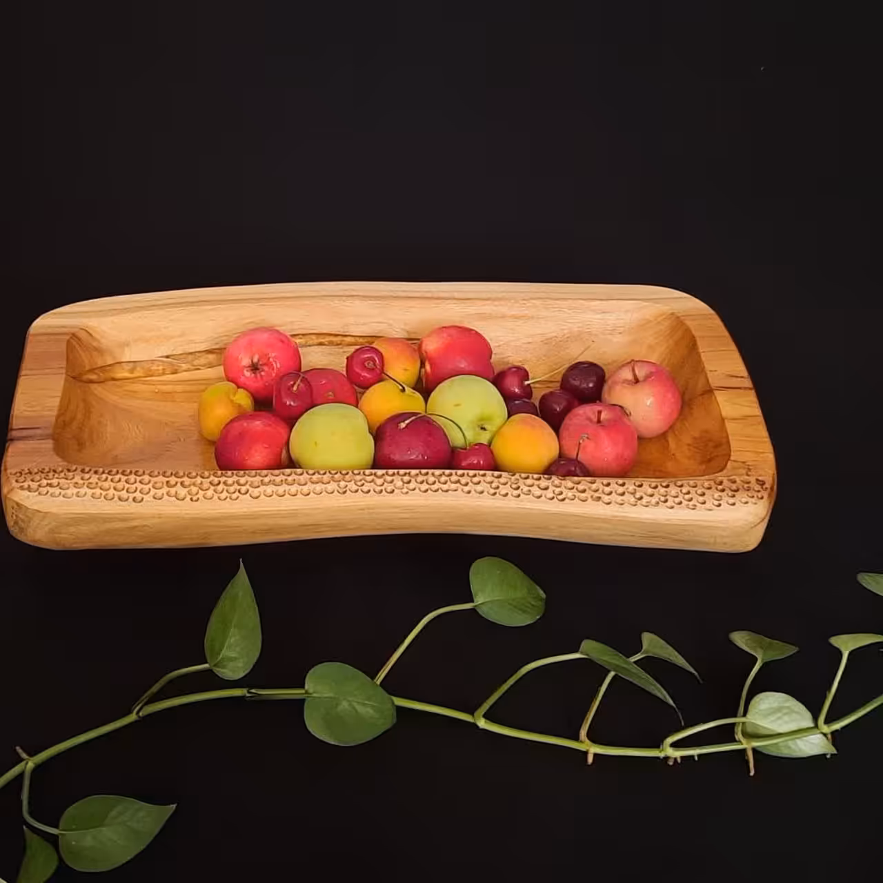 ظرف میوه چوبی