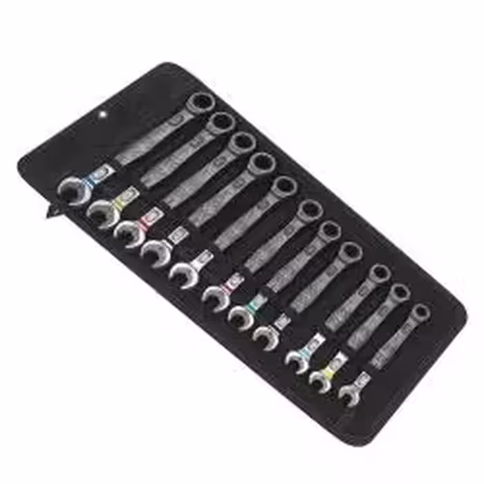 مجموعه 11عددی آچار تخت رینگی جوکر جغجغه ای ورا  مدل 05020013001