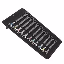 مجموعه 11عددی آچار تخت رینگی جوکر جغجغه ای ورا  مدل 05020013001