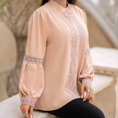 شومیز مجلسی (سایز بزرگ دارد)