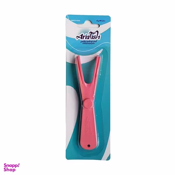 کمان نخ دندان آریاتیش (Ariatish) مدل کلاسیک رنگ صورتی