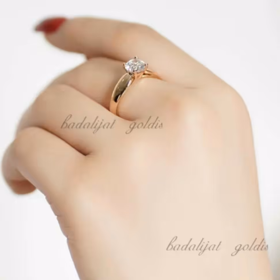 انگشتر ژوپینگ تک نگین